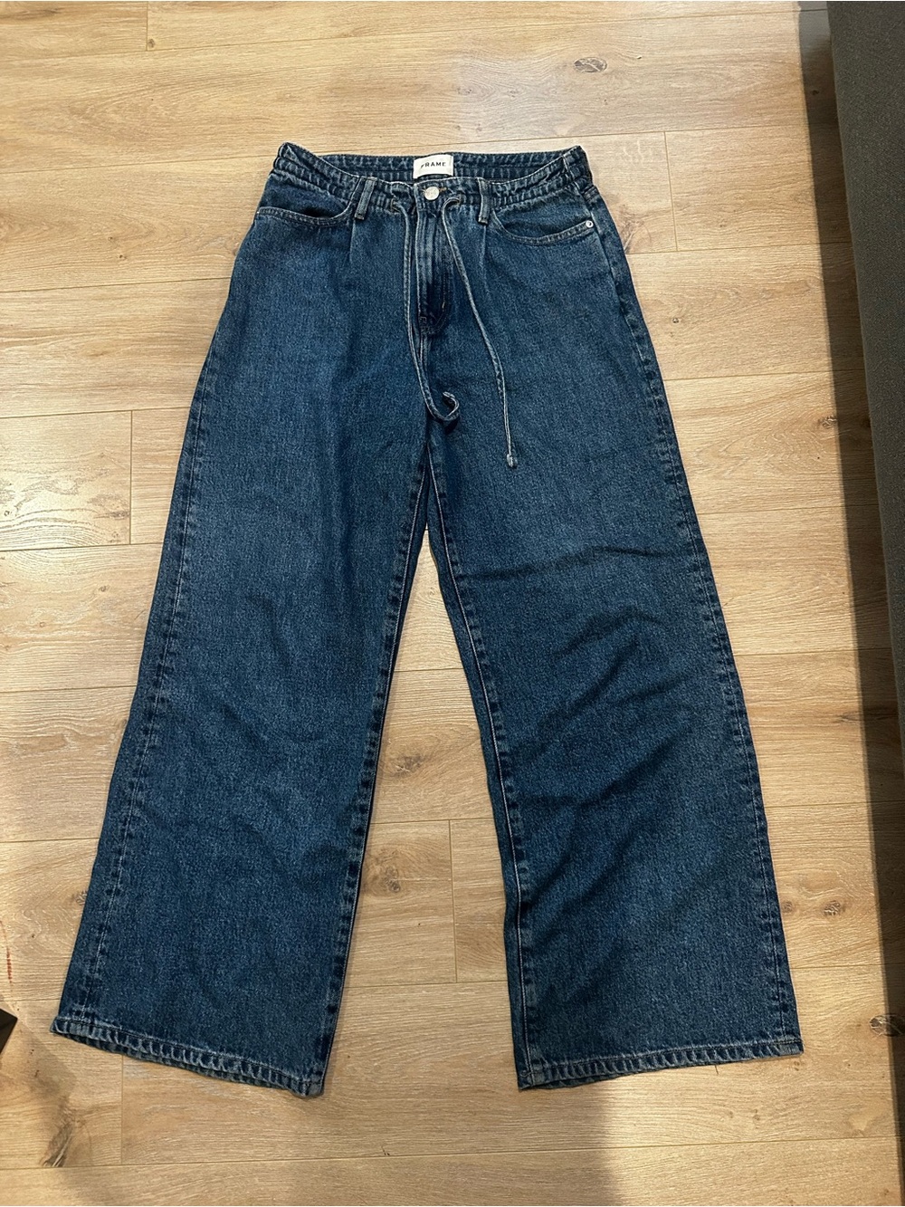 Frame high rise wide leg jeans - Picture 4 of 4